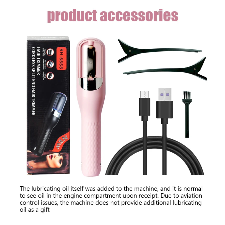Hair End Cutting Machine Hair Split Ends Trimmer Automatic Split End Remover