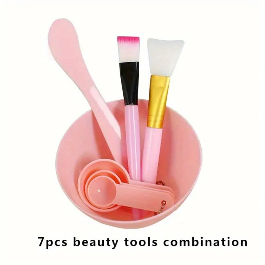 7-Piece DIY Face Mask Mixing Tool Set