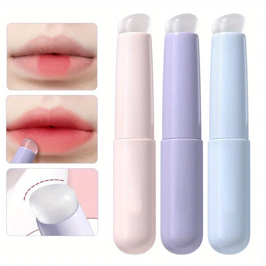 Silicone Lip Brushe with ABS Plastic Handle