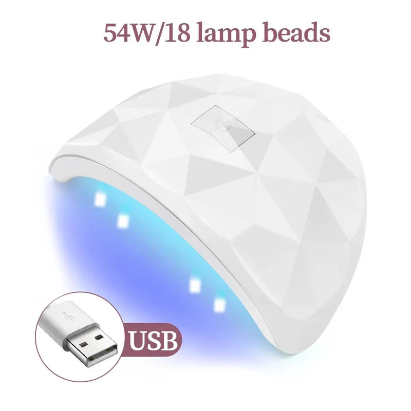 LULAA UV Nail Polish Lamp Gel Curing Polishing Lamp