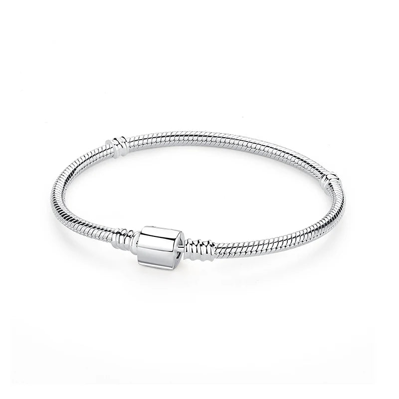 Original 925 Sterling Silver Bracelets Bangles Love