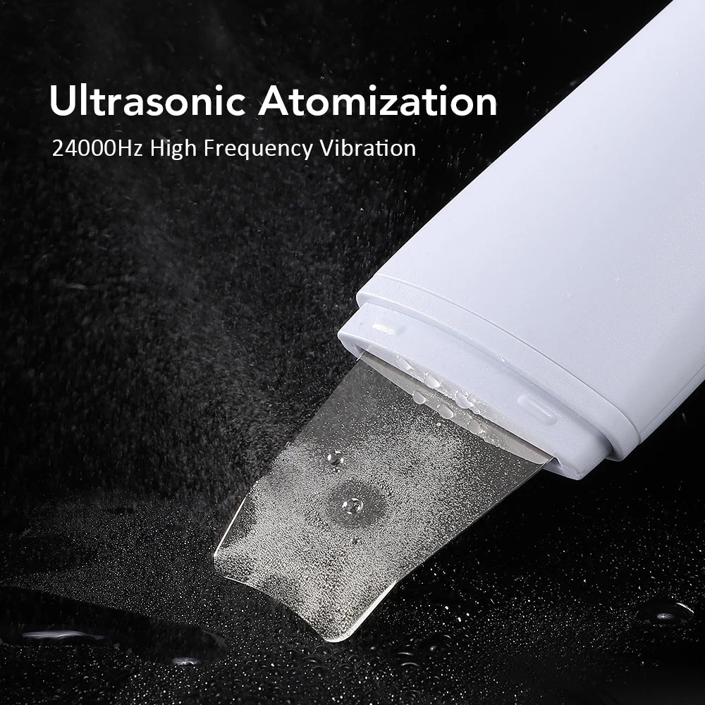 Ultrasonic Skin Scrubber, Skin Spatula Ion Deep Face