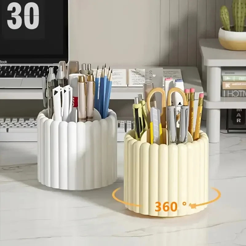 Makeup Brush Storage Cartridge Dust-proof Eye Shadow Foundation Make-up Lipstick Pen Cartridge Dresser Sorting Box Desktop Shelf