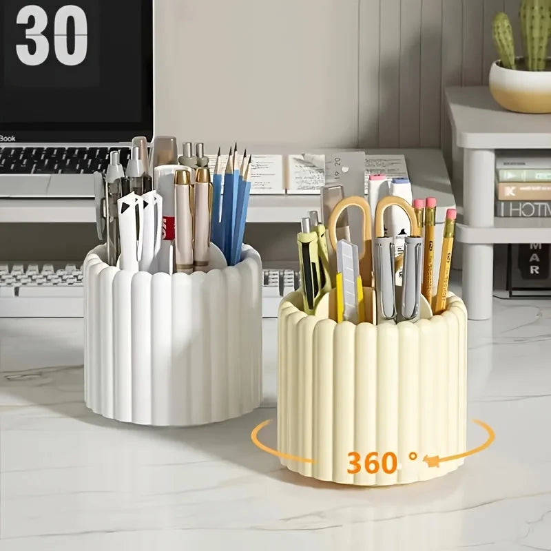 Makeup Brush Storage Cartridge Dust-proof Eye Shadow Foundation Make-up Lipstick Pen Cartridge Dresser Sorting Box Desktop Shelf