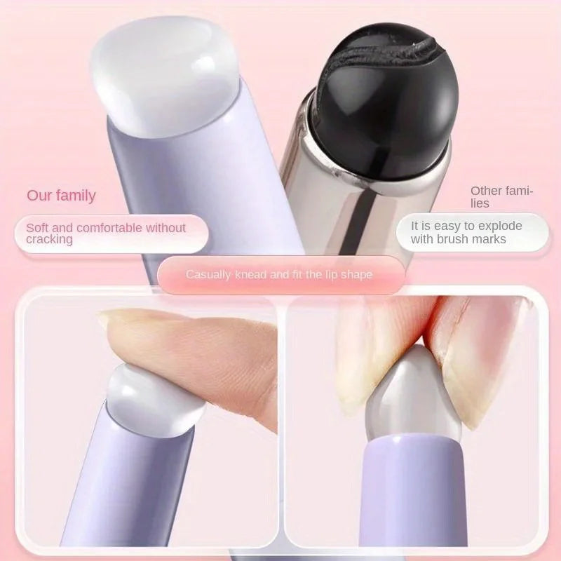 Silicone Lip Brushe with ABS Plastic Handle