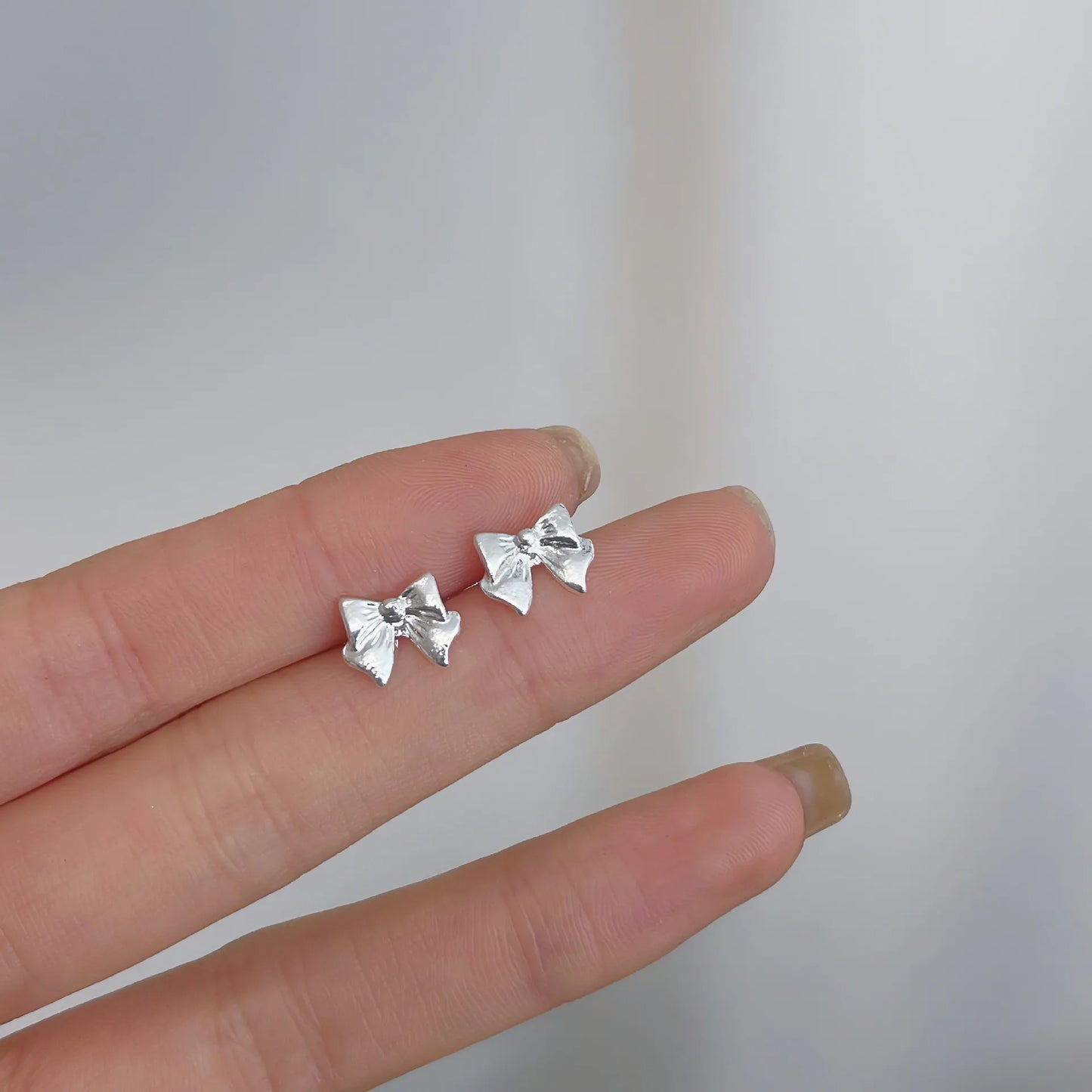Heart Stud Earrings for Women Hypoallergenic