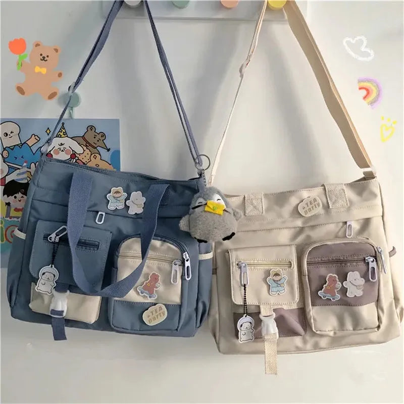Women's Bag Korean Female Messenger Bag Large Capacity Shoulder Bags