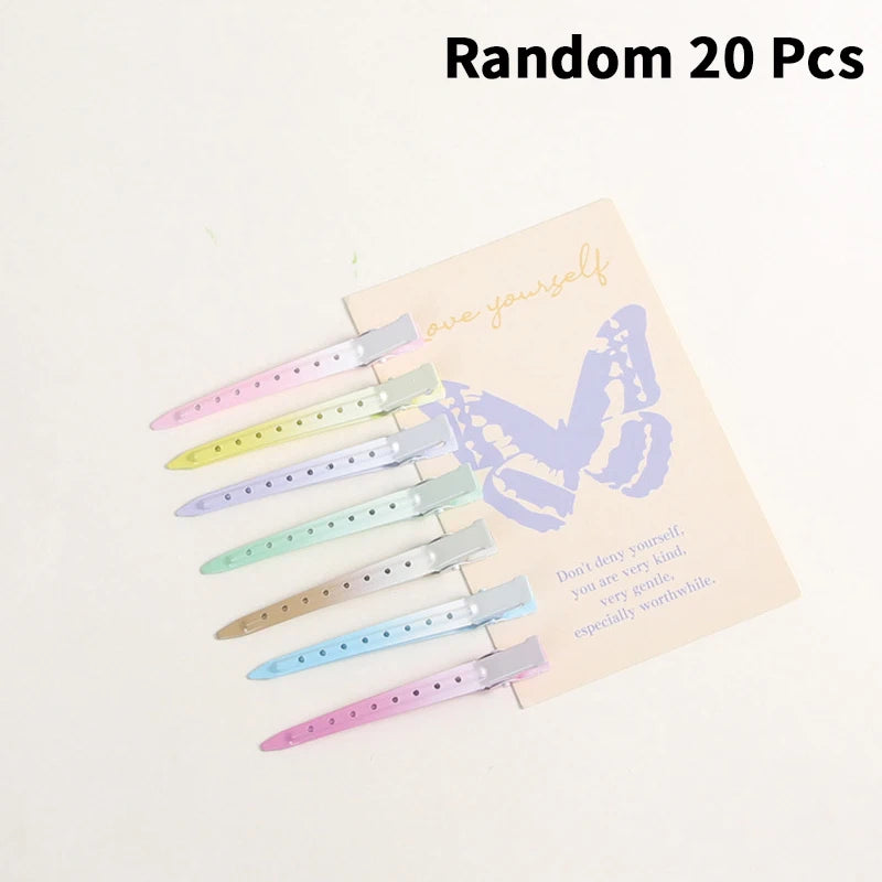 20/10Pcs Professional Salon Fixed Hair No Bend Hair Clip Hair Accessory