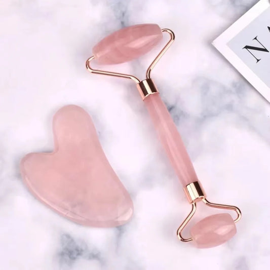 Gua Sha Set - Facial Massager & Roller Tool Kit