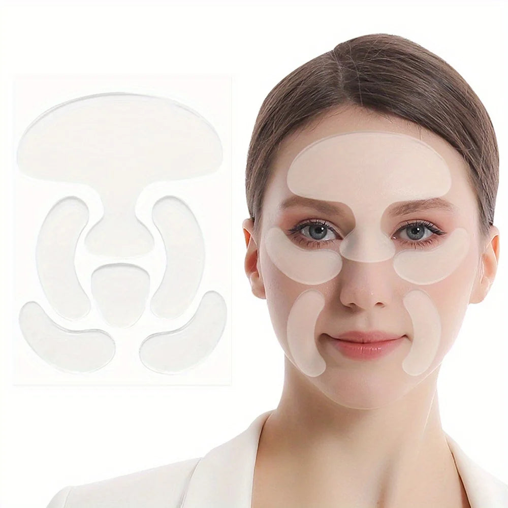 Silicone Anti-Wrinkle Face Patches