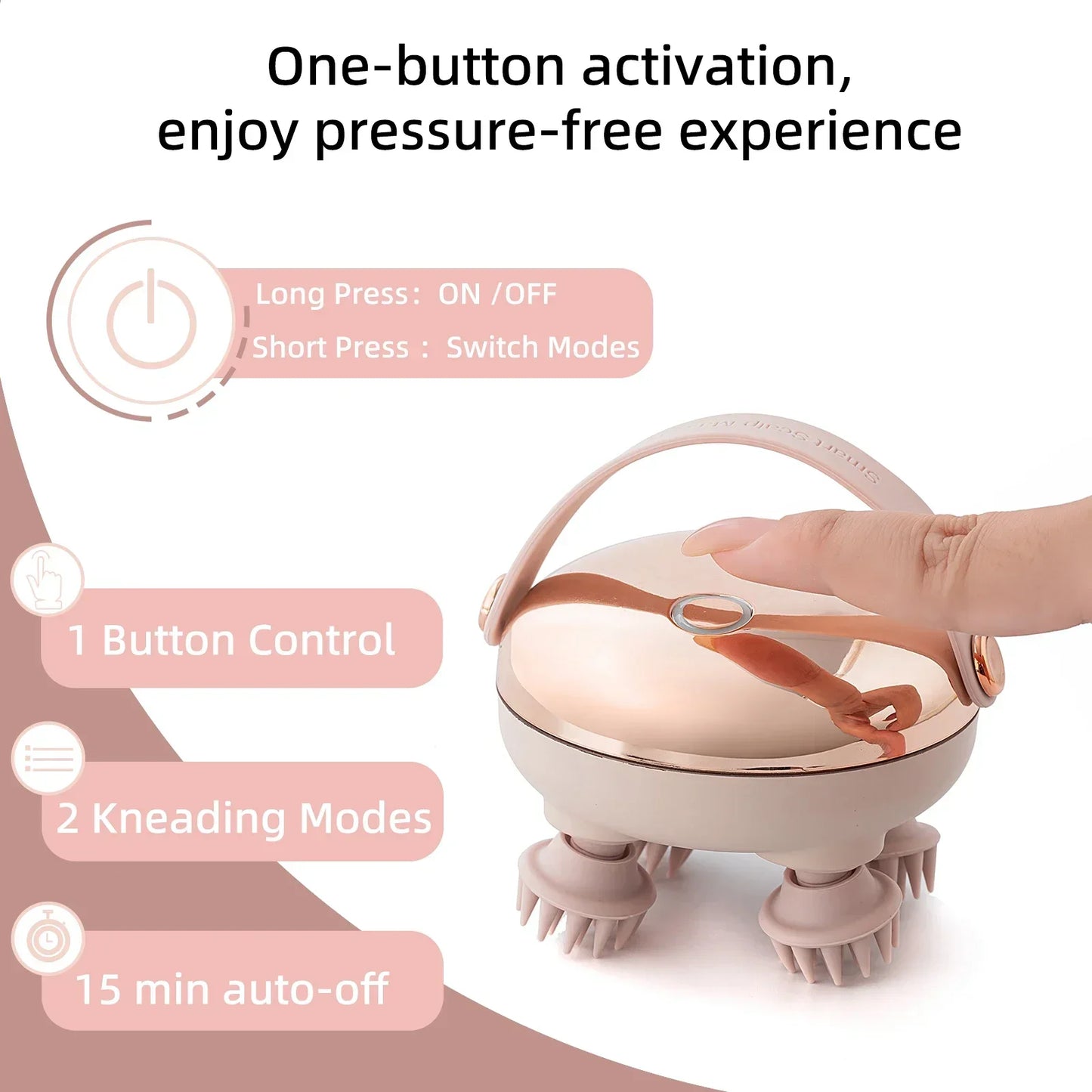Head Massage Rechargeable Head Massager