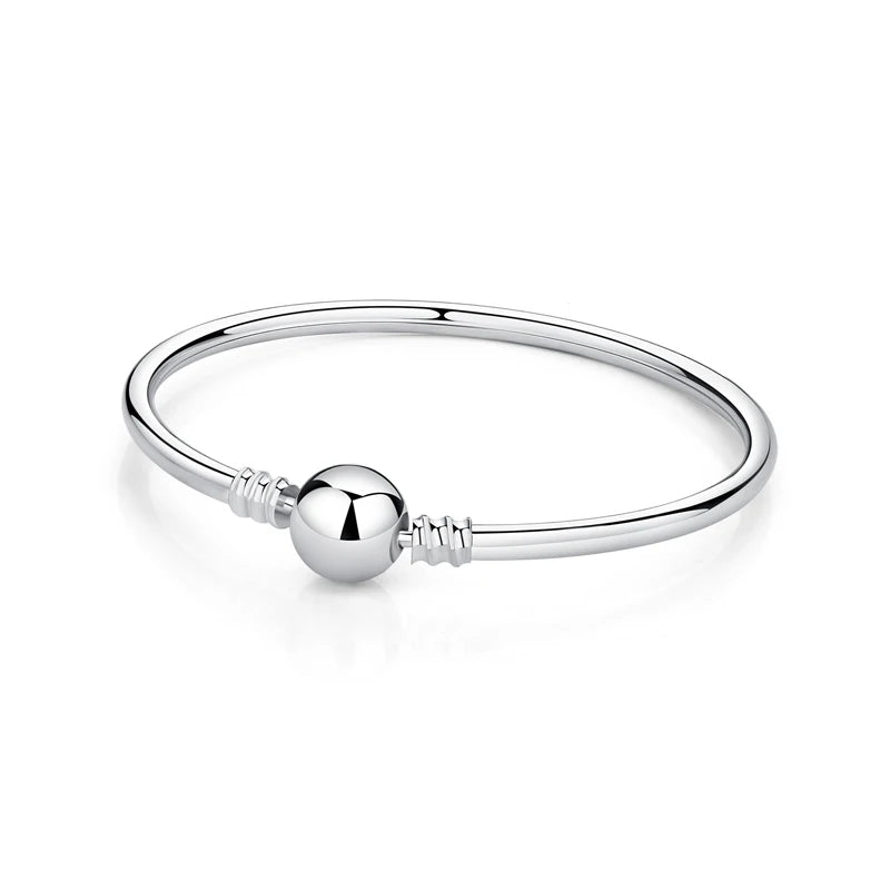 Original 925 Sterling Silver Bracelets Bangles Love