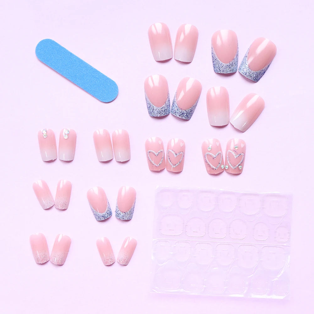 Elevate Your Style Medium Square Press On Nails