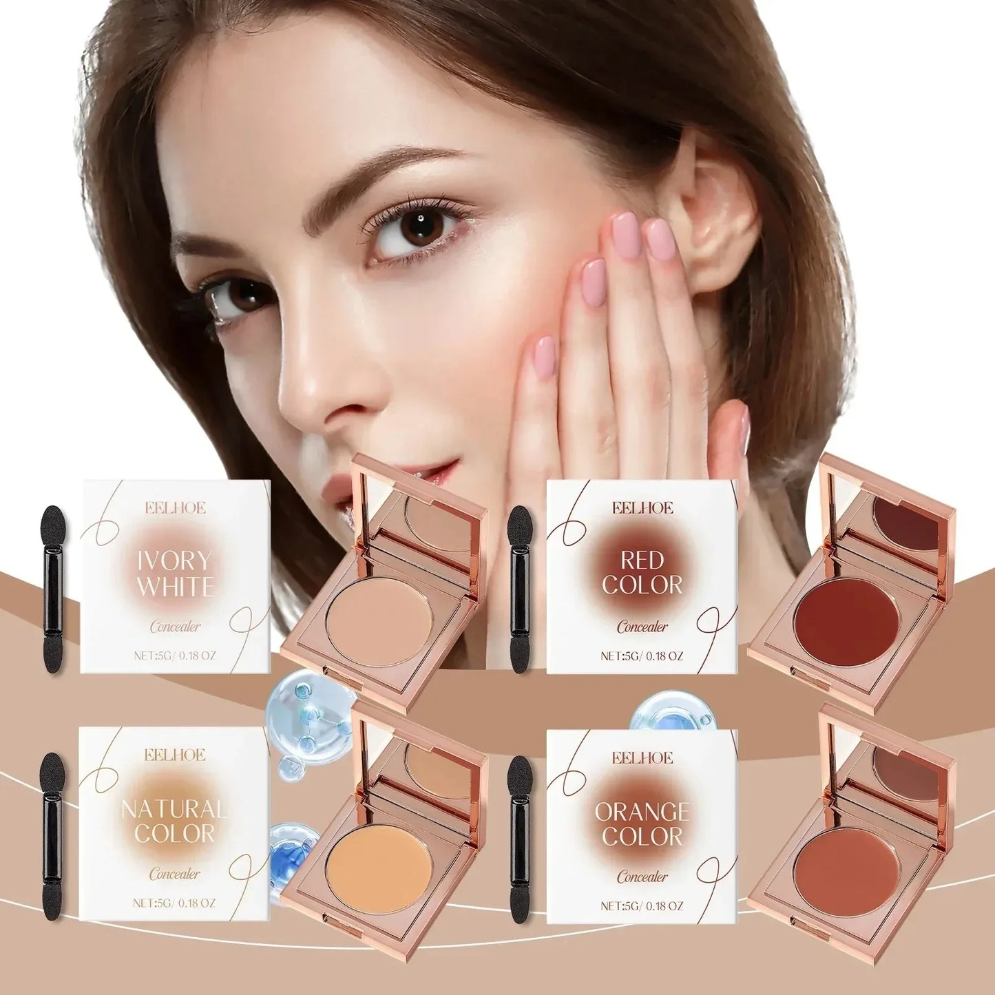 Concealer Lightweight Natural Coverage Of Skin Blemishes