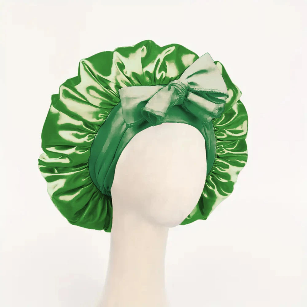 Satin Bonnet Silk Bonnet Adjustable Bonne For Sleeping