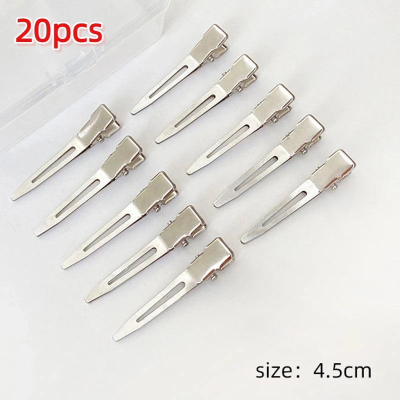 20/10Pcs Professional Salon Fixed Hair No Bend Hair Clip Hair Accessory