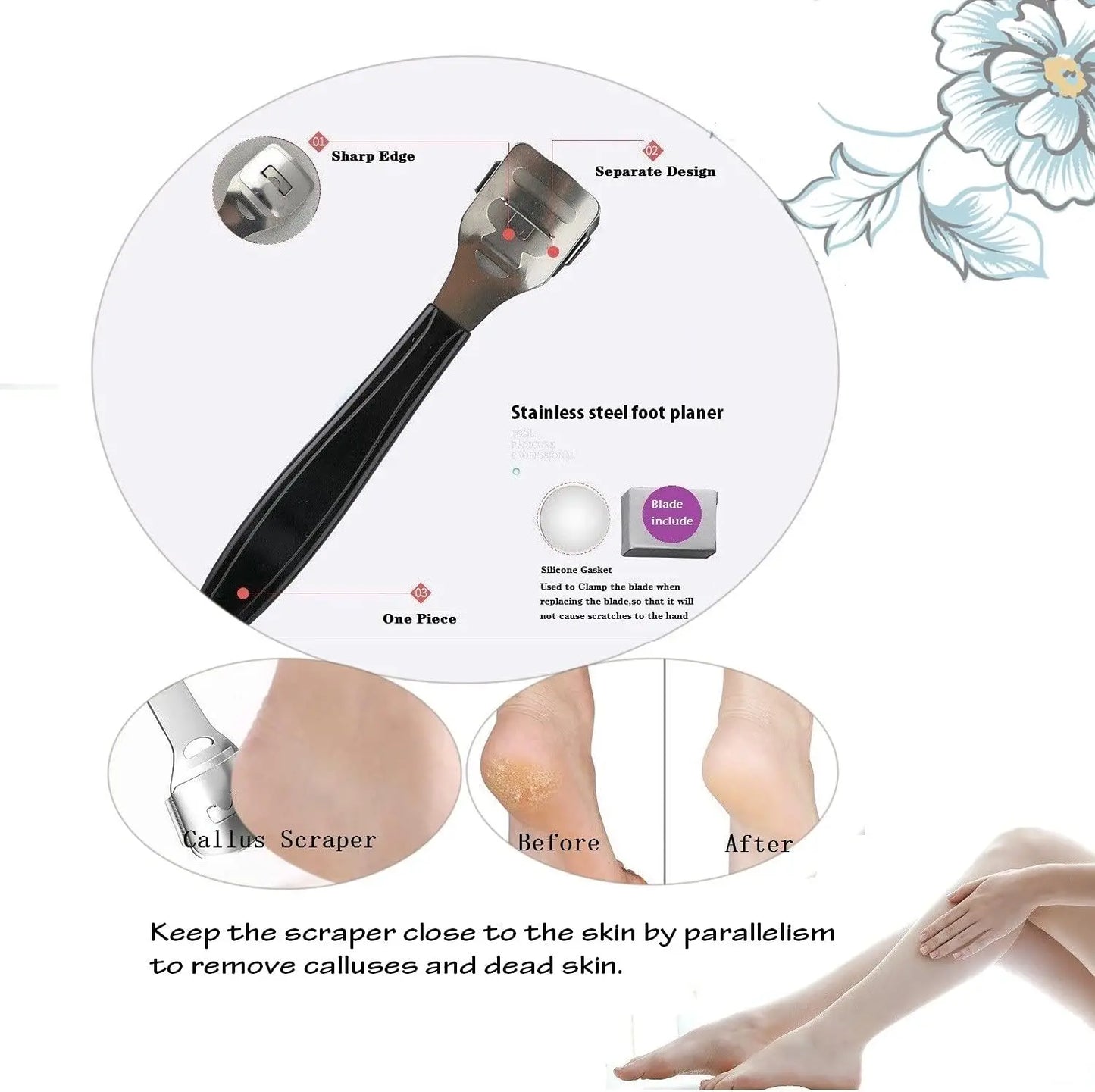Stainless Steel Pedicure Kit – Professional Set