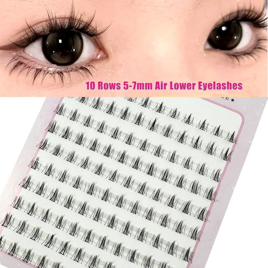 10 Rows Under Eyelashes Extension Personal EyeLash