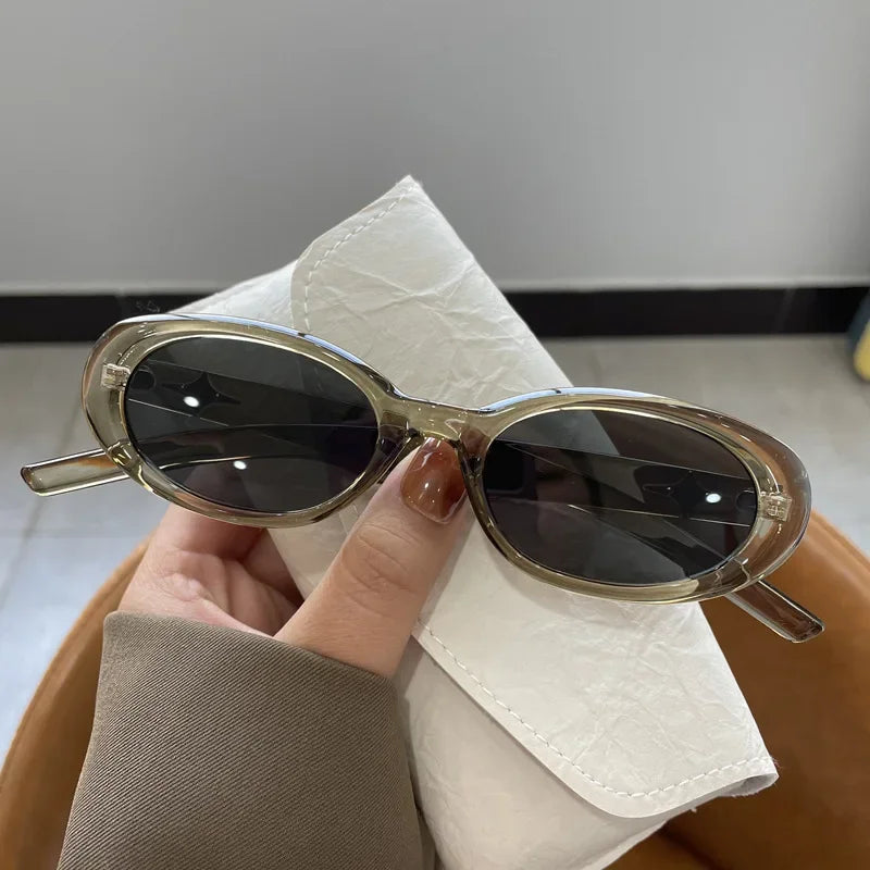 Retro Oval Sunglasses – Women's Fashion