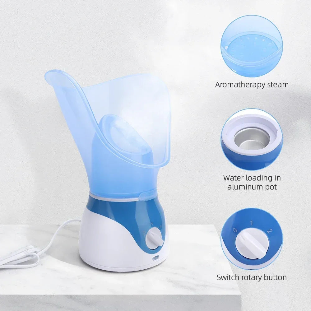 Face Steamer Facial Heating Sprayer Skin Moisturizing Pore Cleaner