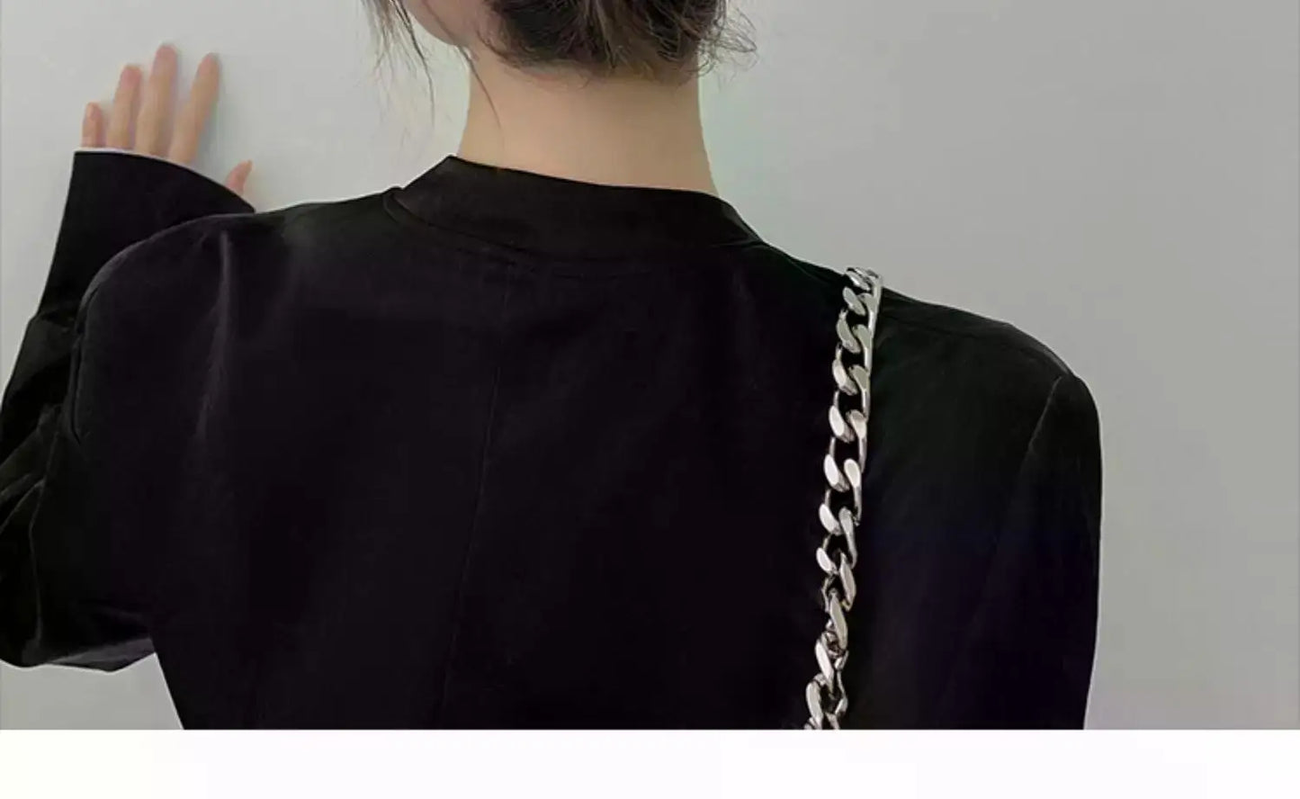1/2PCS Geometric Claw Clips Women Large Metal Silver Color Korean Fashion Shark Hair Clips Grab Clamps Girls Hair Accessories