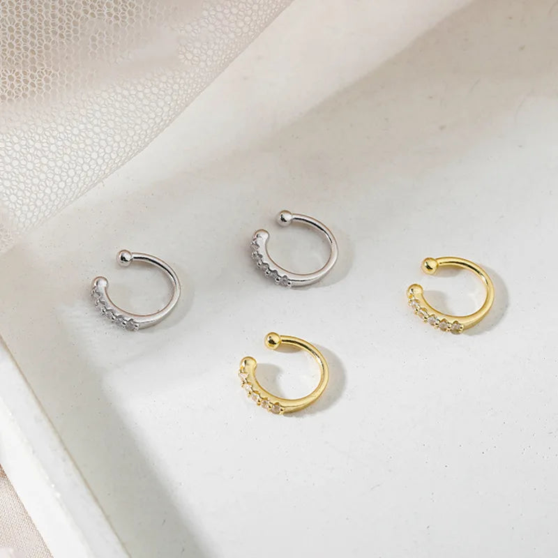 1pc Trendy Bohemian Summer Style False Nose Rings
