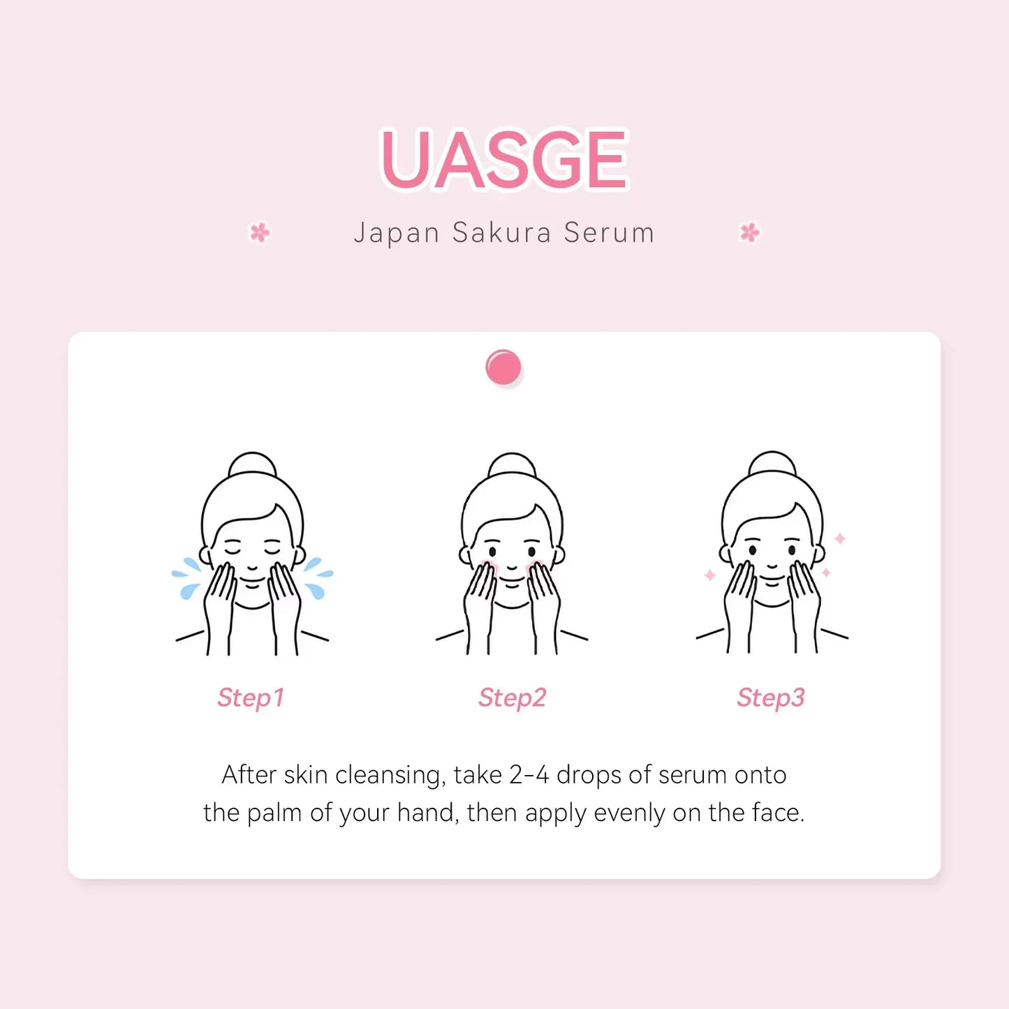 Sakura Whitening Face Serum Anti Aging