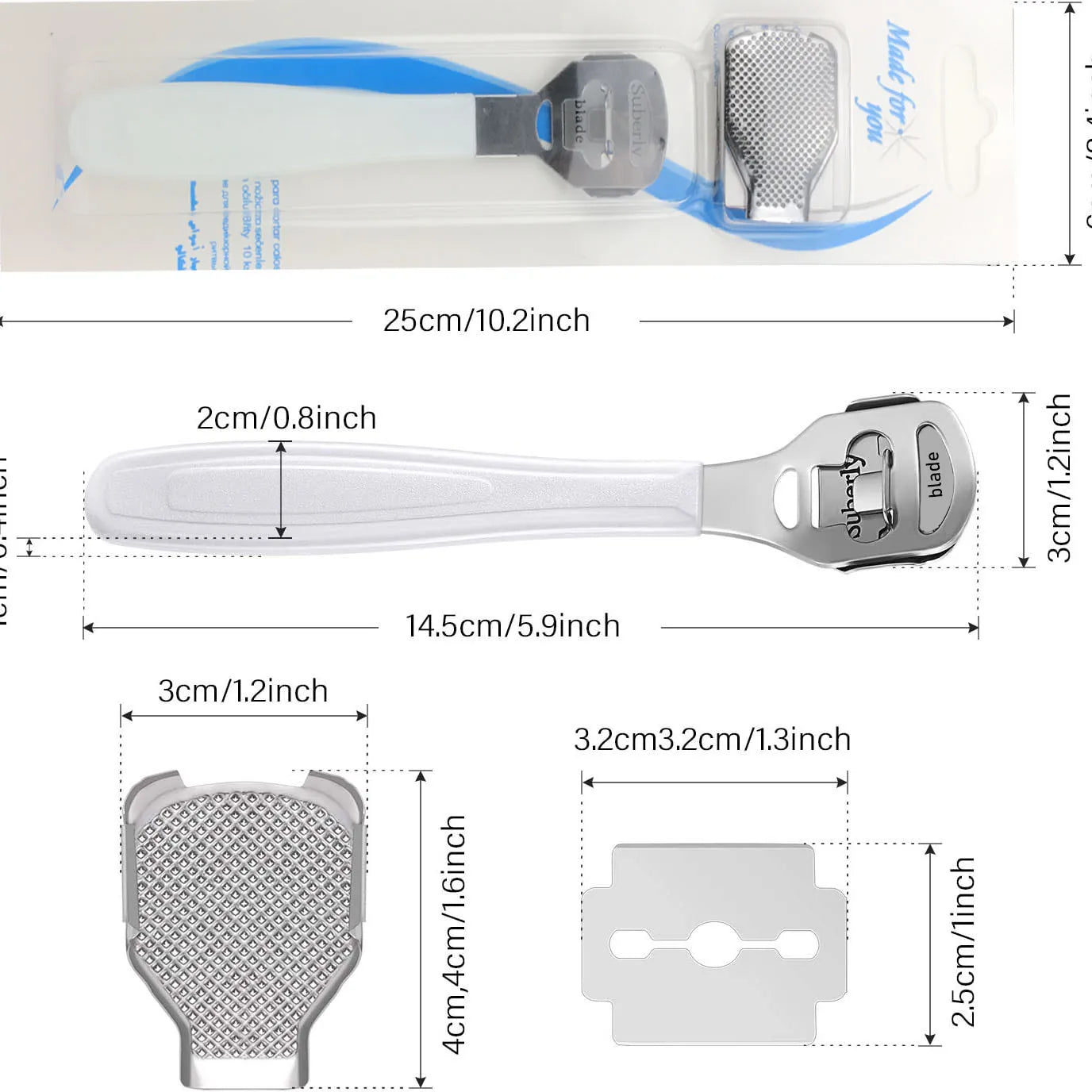 Foot Callus Shaver – Heel Hard Skin Remover