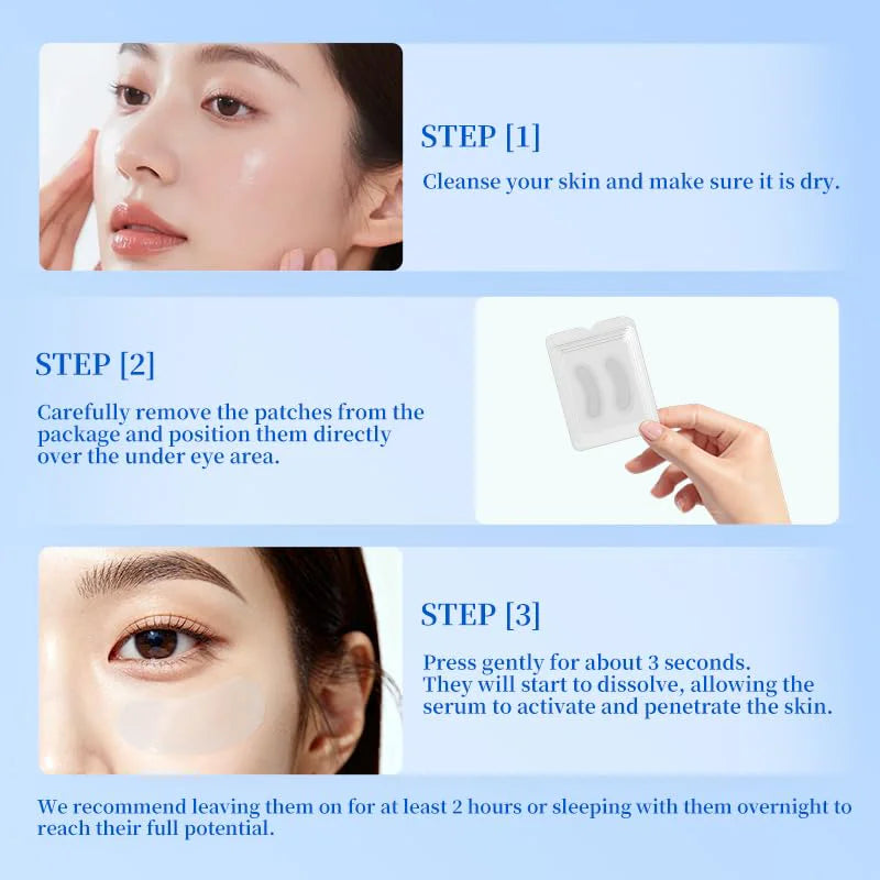 4PCS microneedle hyaluronic acid patch