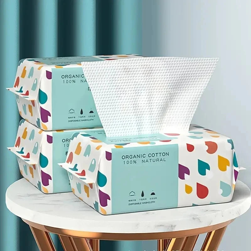 Soft Cotton Disposable Face Towel