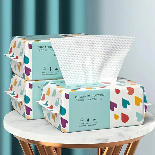 Soft Cotton Disposable Face Towel