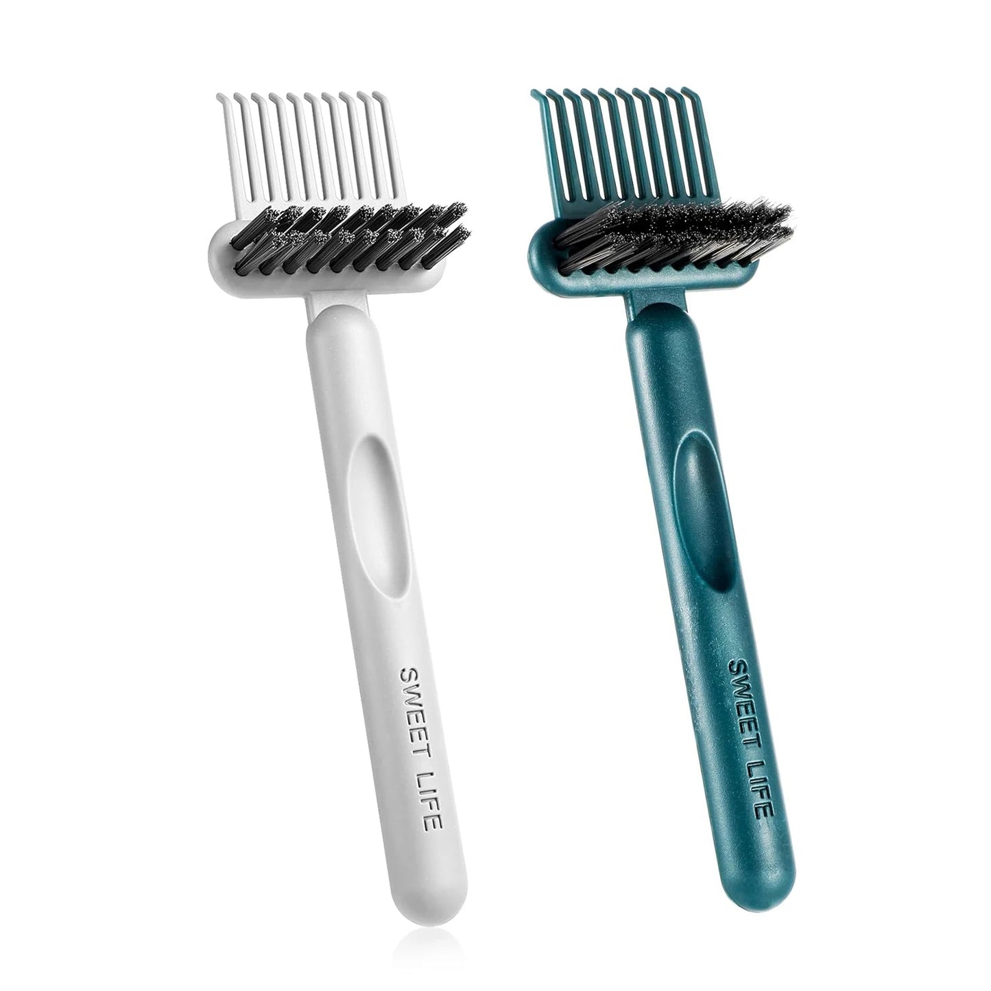 1/2 Pcs Hair Brush Cleaning Tool 2-In-1 Comb Cleaning Brush