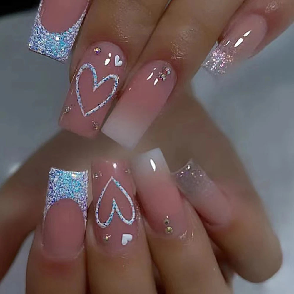 Elevate Your Style Medium Square Press On Nails