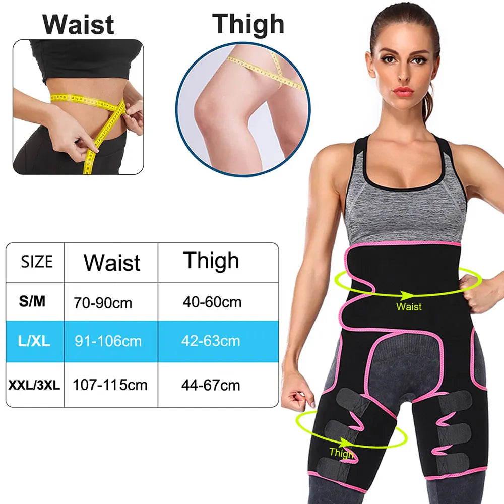 3-in-1 Waist & Thigh Trainer for Women