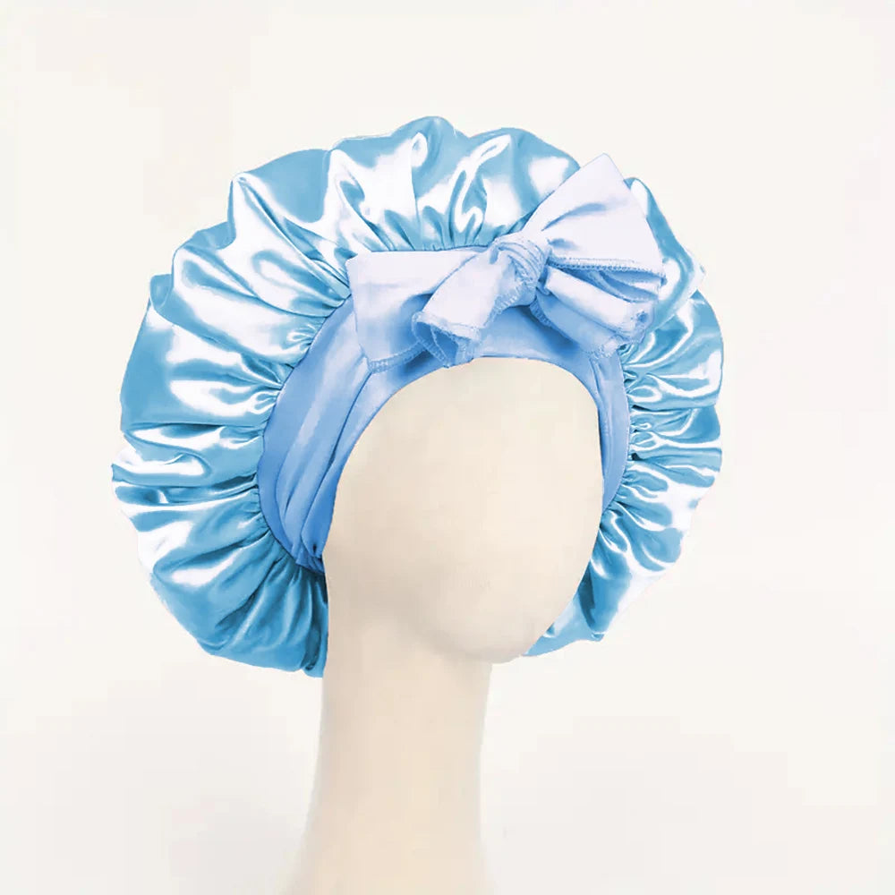 Satin Bonnet Silk Bonnet Adjustable Bonne For Sleeping