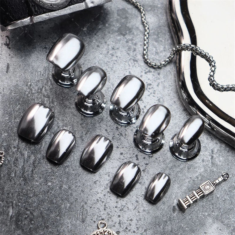 10PCS Handmade Fake Nails Press on