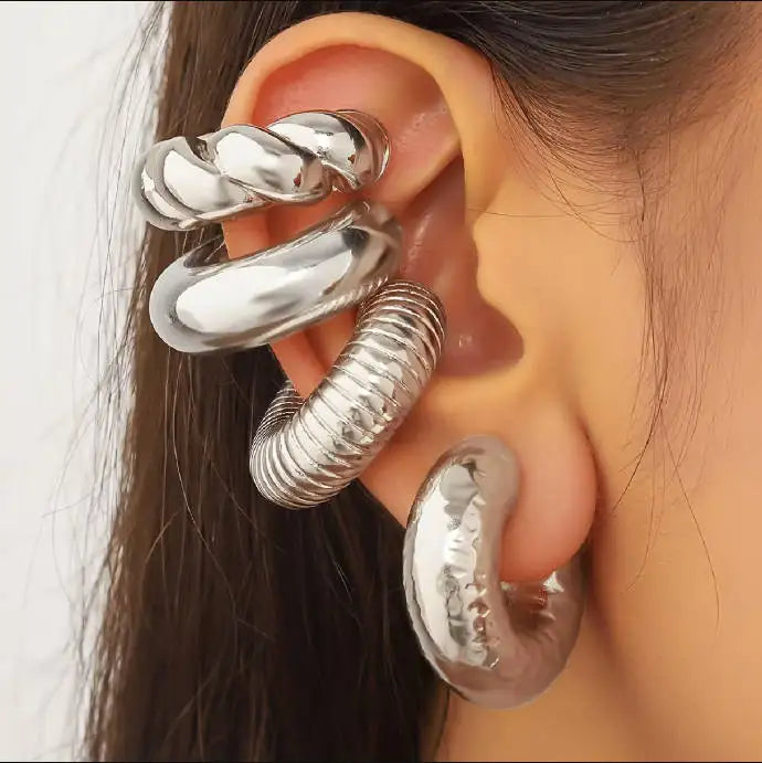 5pcs/set Trendy Elegant Design Ear Cuff Classic Elegant