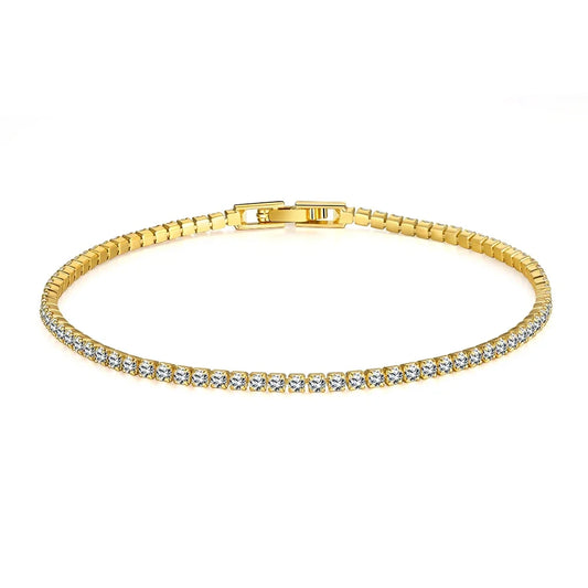 Sterling 925 Silver  Tennis Bracelet 2mm