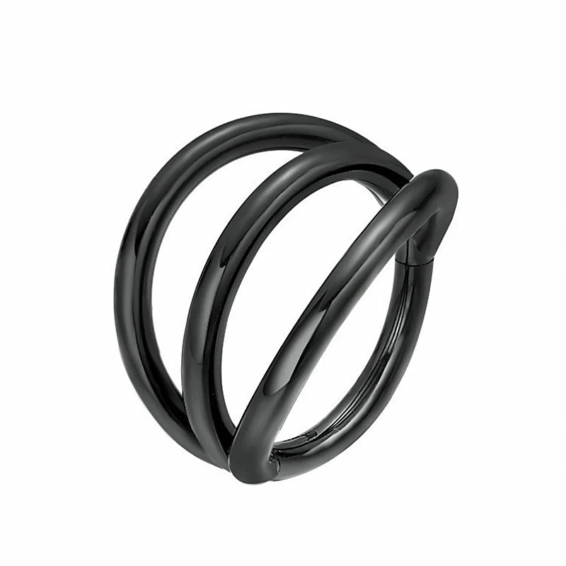 Nose Rings Hoops Double Septum Rings