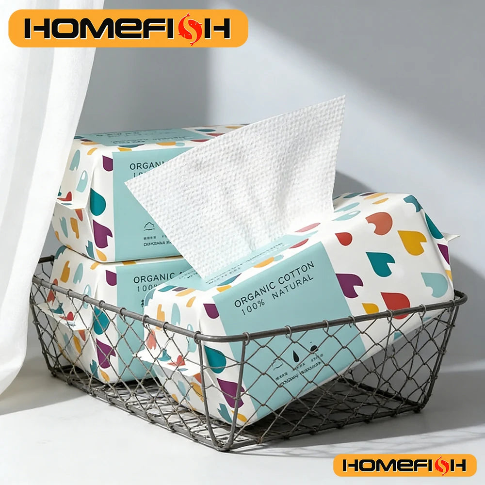 Soft Cotton Disposable Face Towel