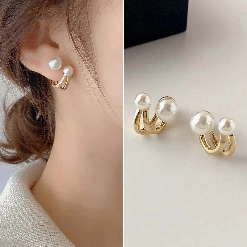 Upscale Gold Earrings