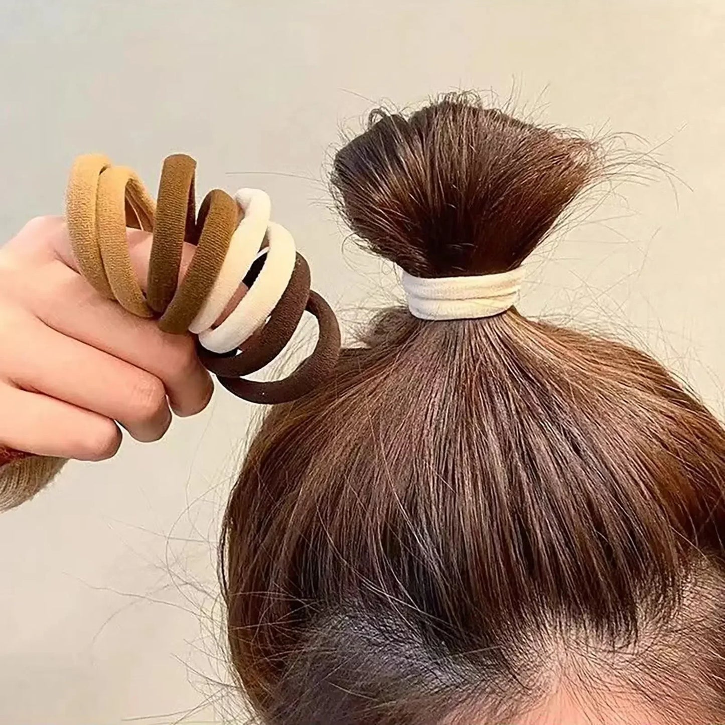 30-200pcs Hair Accessories for Women girl Basic Hair Bands