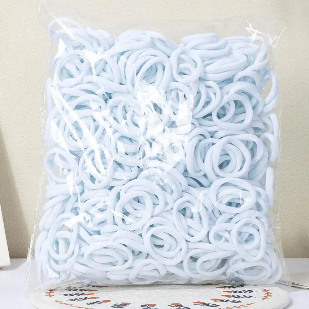 30-200pcs Hair Accessories for Women girl Basic Hair Bands