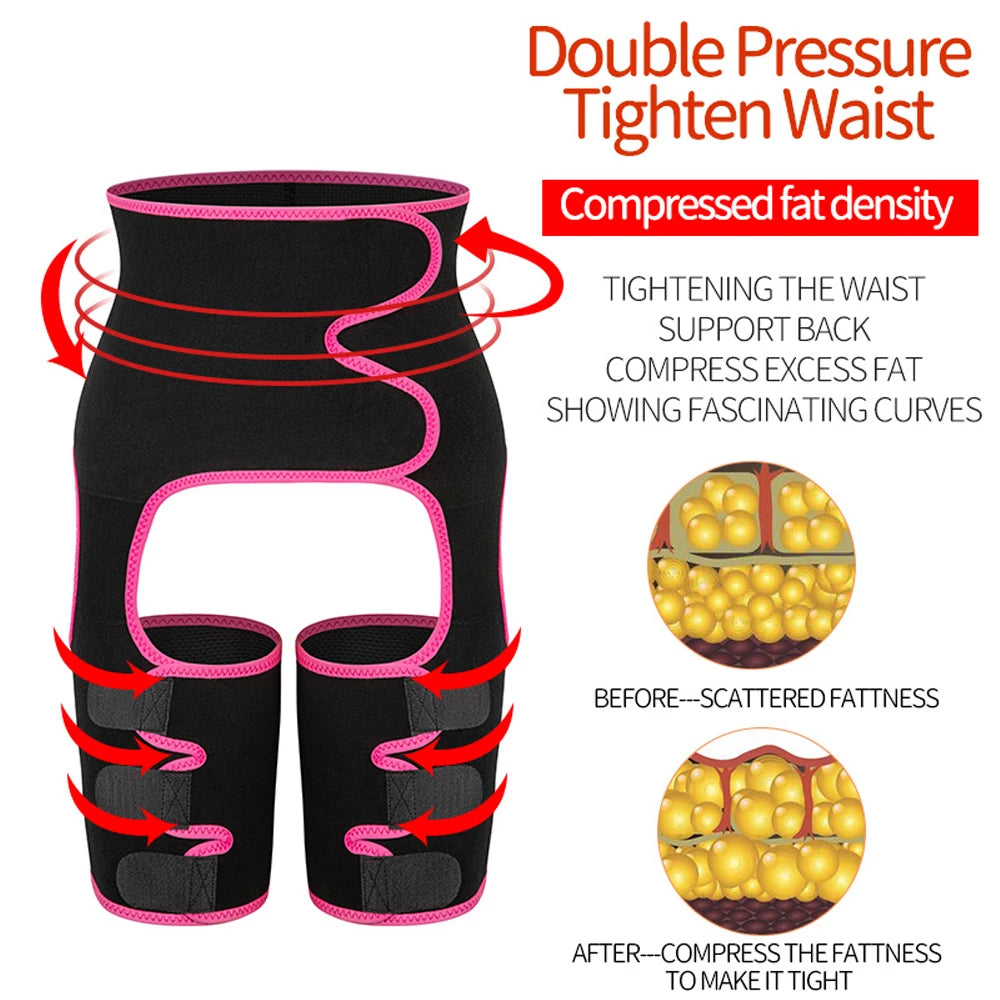 3-in-1 Waist & Thigh Trainer for Women