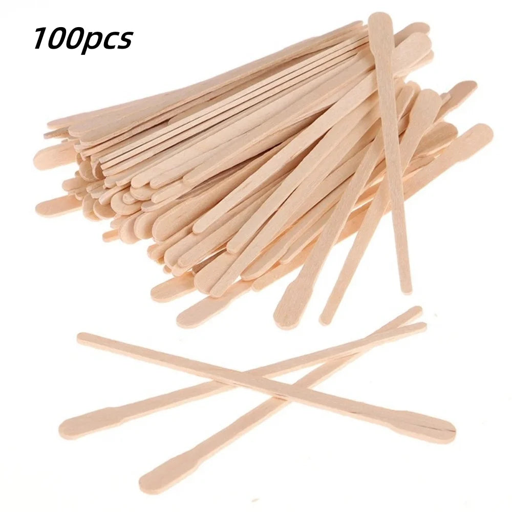Woman Wooden Hair Removal Stick