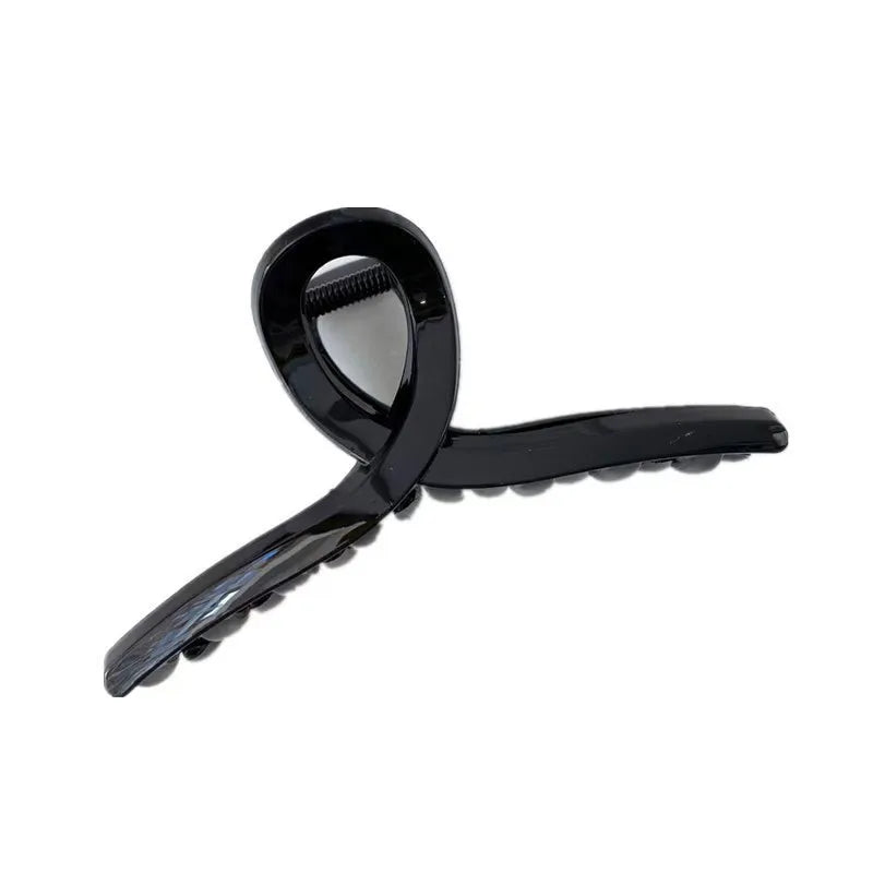 13cm Large Hair Claw Clip for Women Fashion Acrylic Summer Hairpin Elegant Hair Clips Girls Hair Accessories Shark Clip