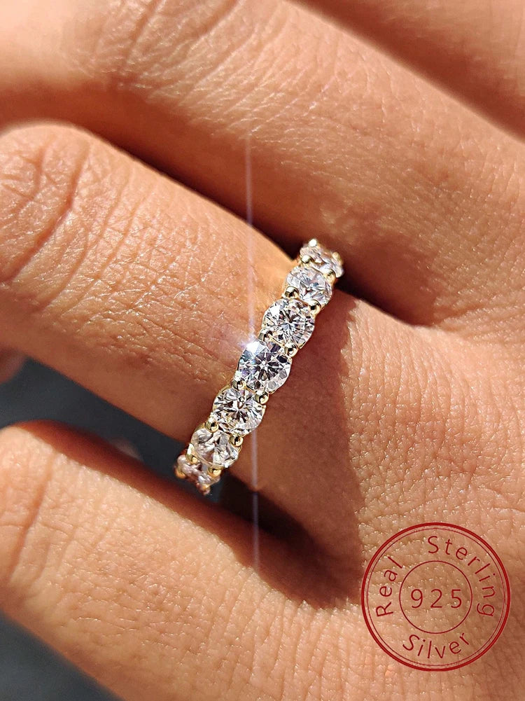 925 Sterling Silver Round Rings