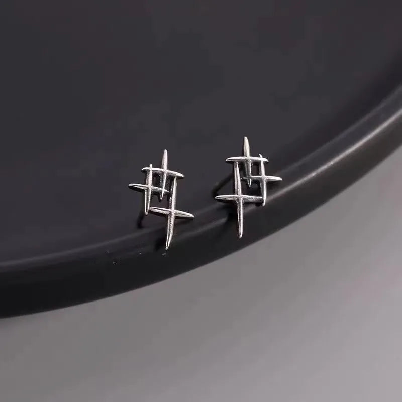 Heart Stud Earrings for Women Hypoallergenic