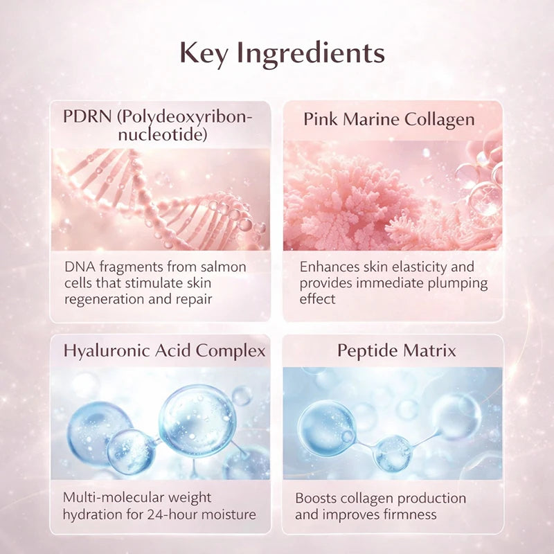 PDRN Collagen Face & Lip Skincare Set