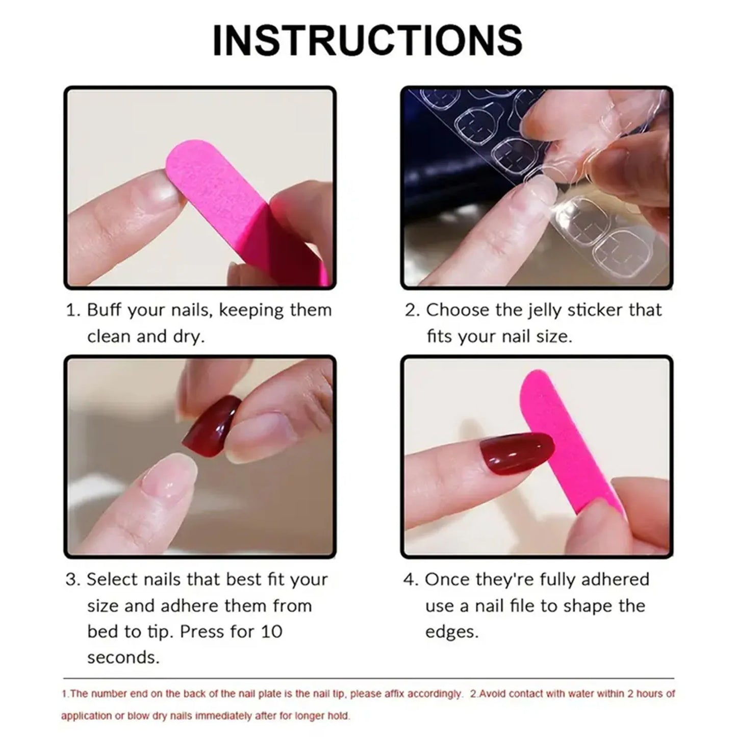 Handmade Press on Nails with Cute Bear Paw Design Light Blue Fake Nails Full Cover Wearable Sweet Korean Almond False Nail Tips